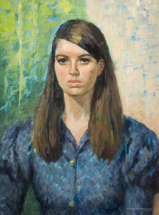 Portrait of a Girl in Blue