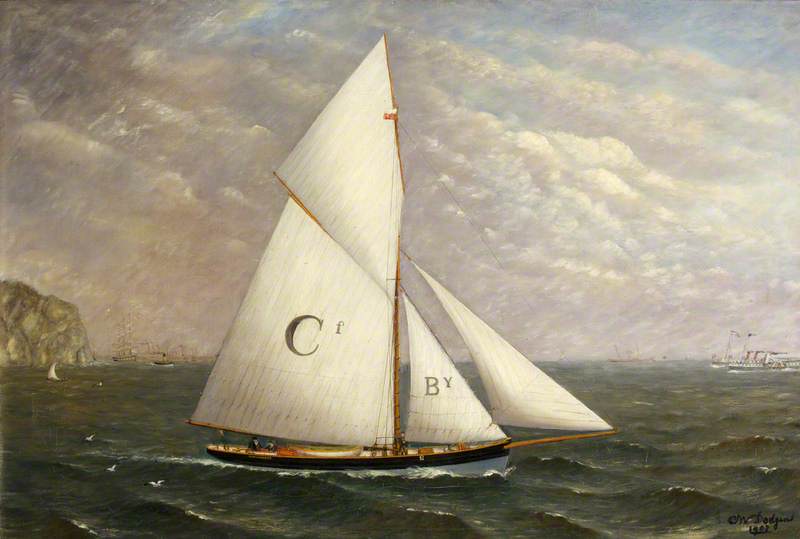 'Marguerite', Owner Mr F. Trott, Launched 17th April 1893