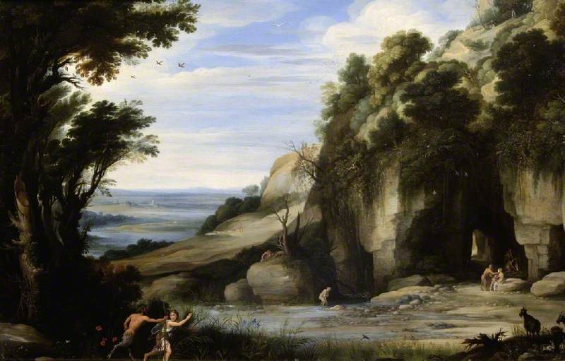 Landscape with Pan and Syrinx