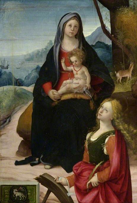 The Virgin and Child with Saint Catherine