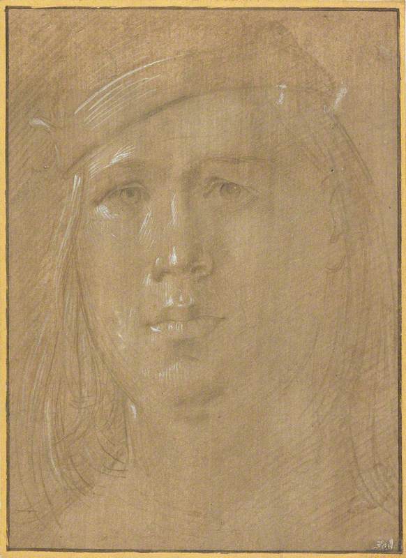 Head of a Young Man, Wearing a Hat