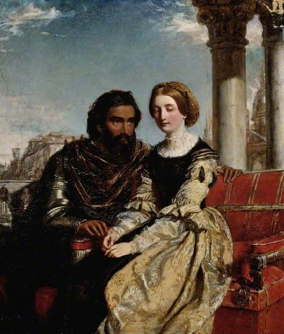 Iago In Othello Painting