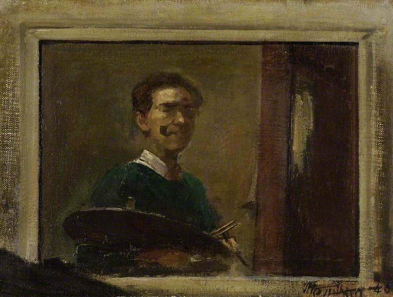 Self Portrait in a Mirror