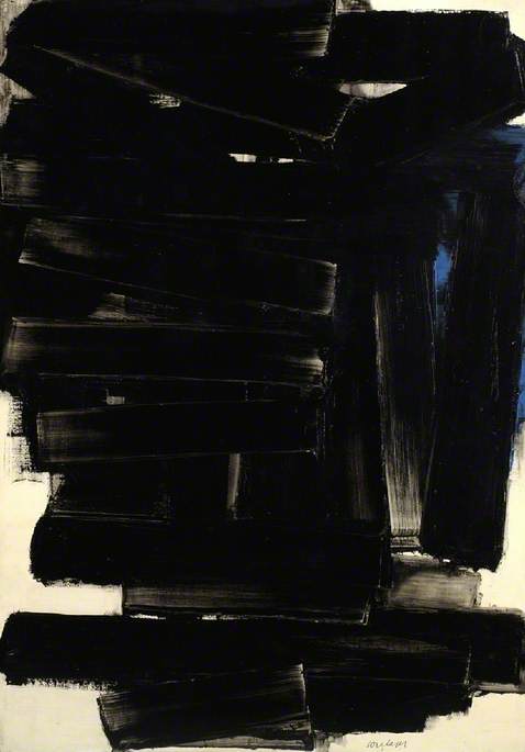 Painting, 116 x 81 cm, March 1958