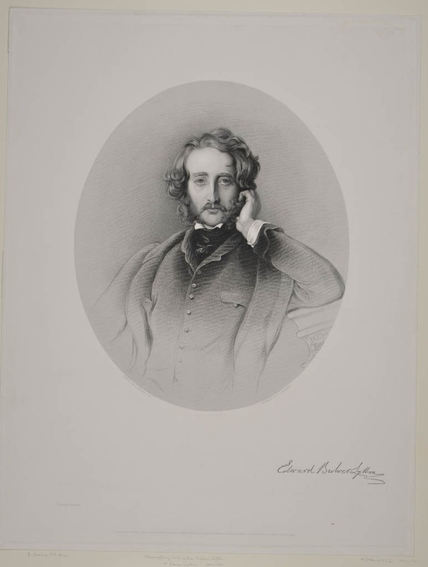 Portrait of Edward George Earle Lytton Bulwer-Lytton, 1st Baron Lytton, 1803–1873