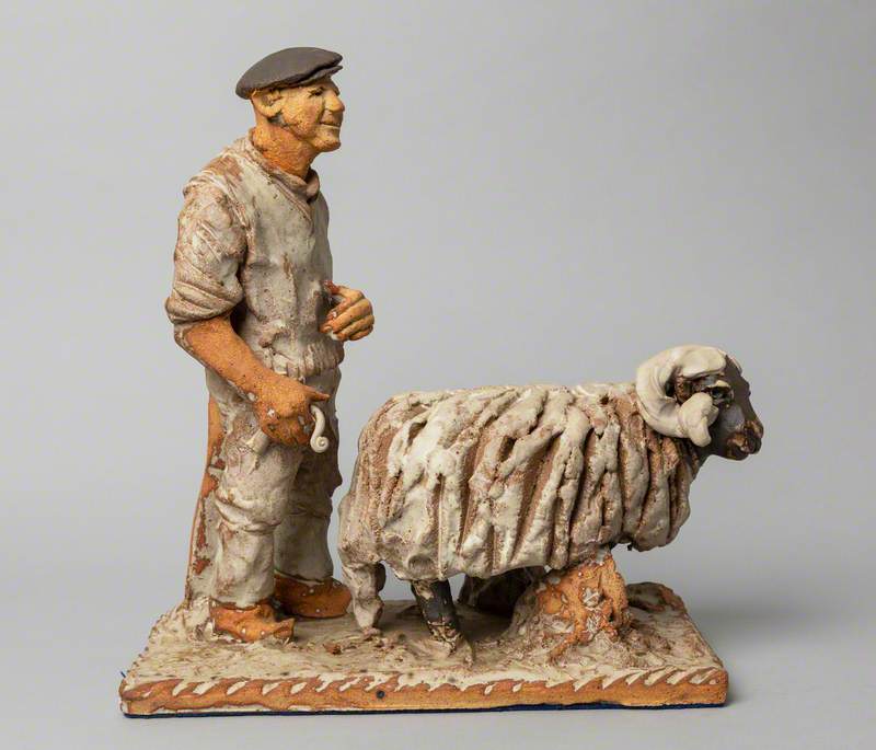 Shepherd and Sheep