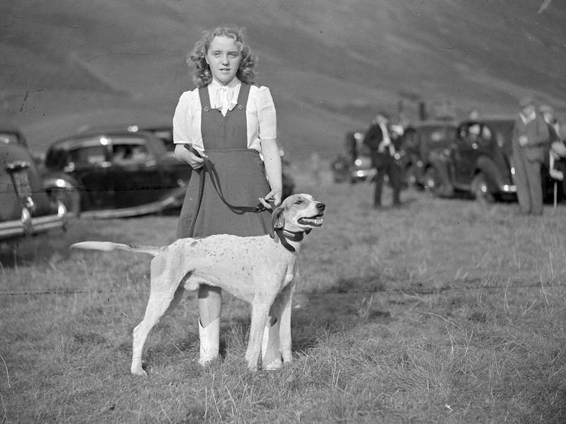 A Girl and Her Hound