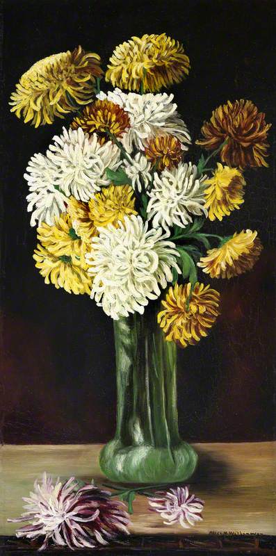 Still Life with Chrysanthemums