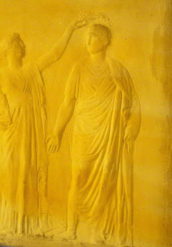 Kemble Crowned by Melpomene, the Muse of Tragedy