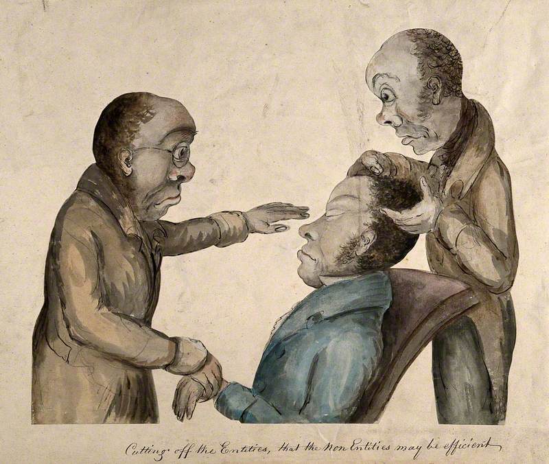 Franz Joseph Gall and Johann Caspar Spurzheim Examining a Patient