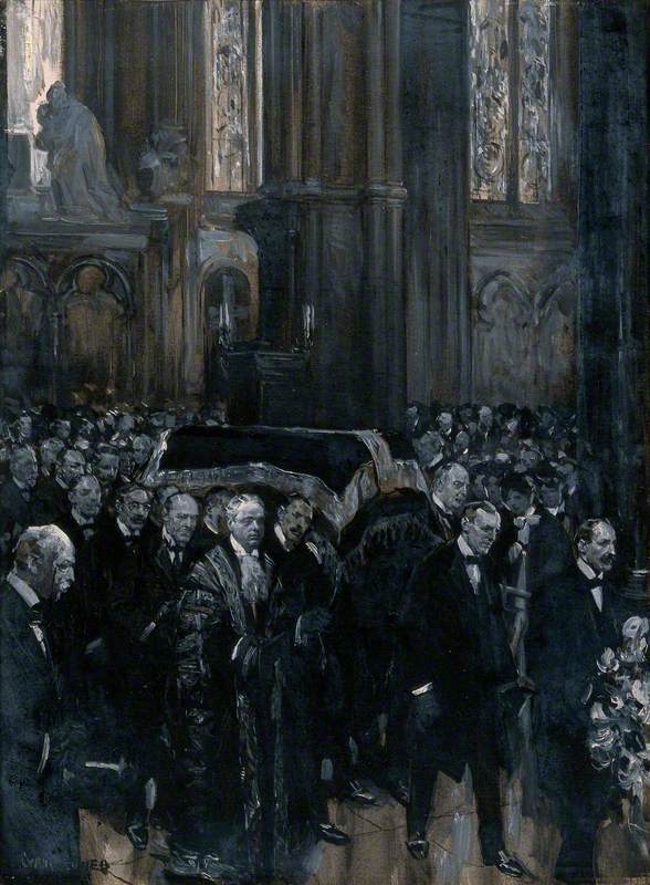 The Funeral Service of Lord Lister