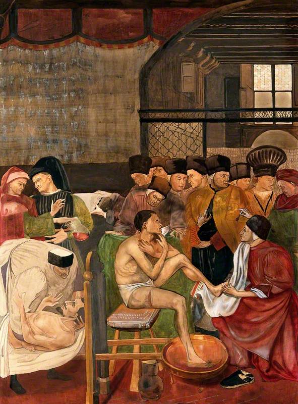 Hospital of Santa Maria Della Scala, Siena: Physicians and Surgeons Treating the Sick