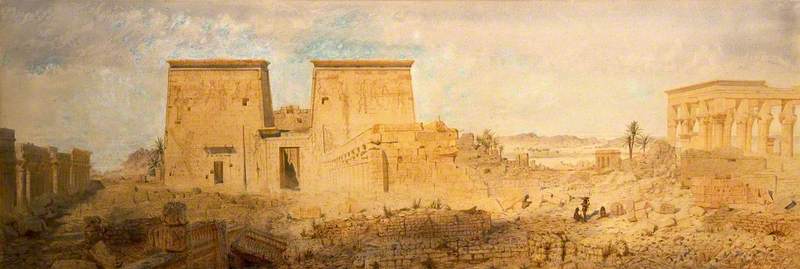 Temples at Philae on the Nile