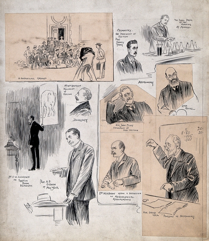 British Association for the Advancement of Science: Speakers at Its Meeting in Cambridge in 1904