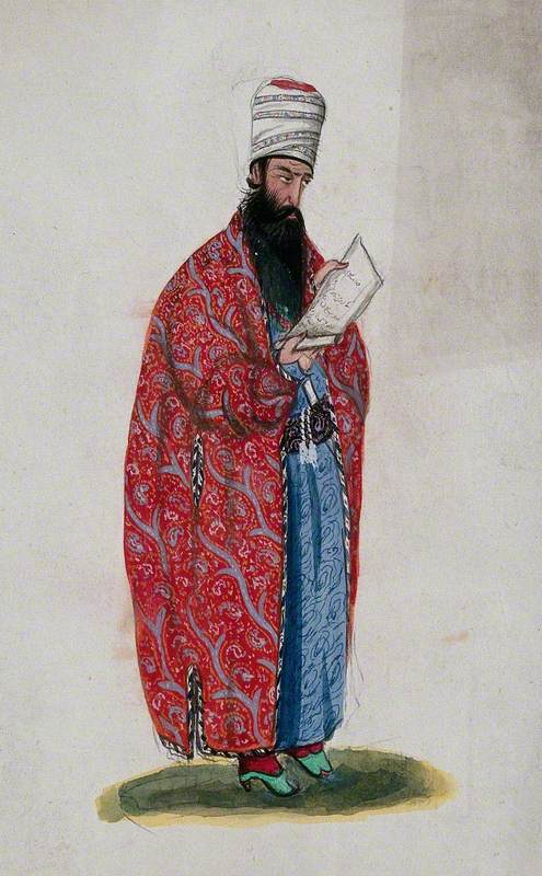 An Unidentified Persian Astrologer or Mathematician
