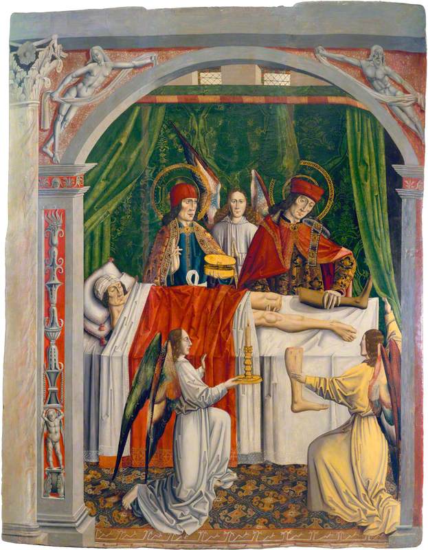 A Verger's Dream: Saints Cosmas and Damian Performing a Miraculous Cure by Transplantation of a Leg