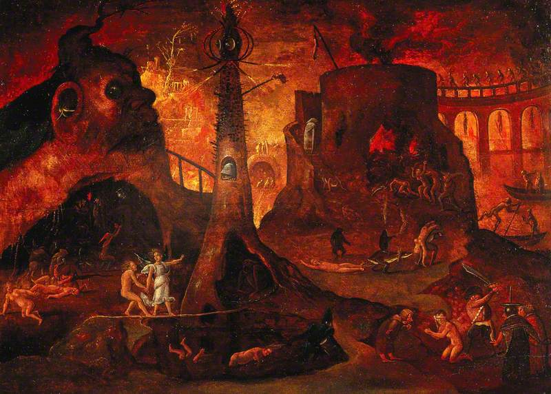 medieval art heaven and hell