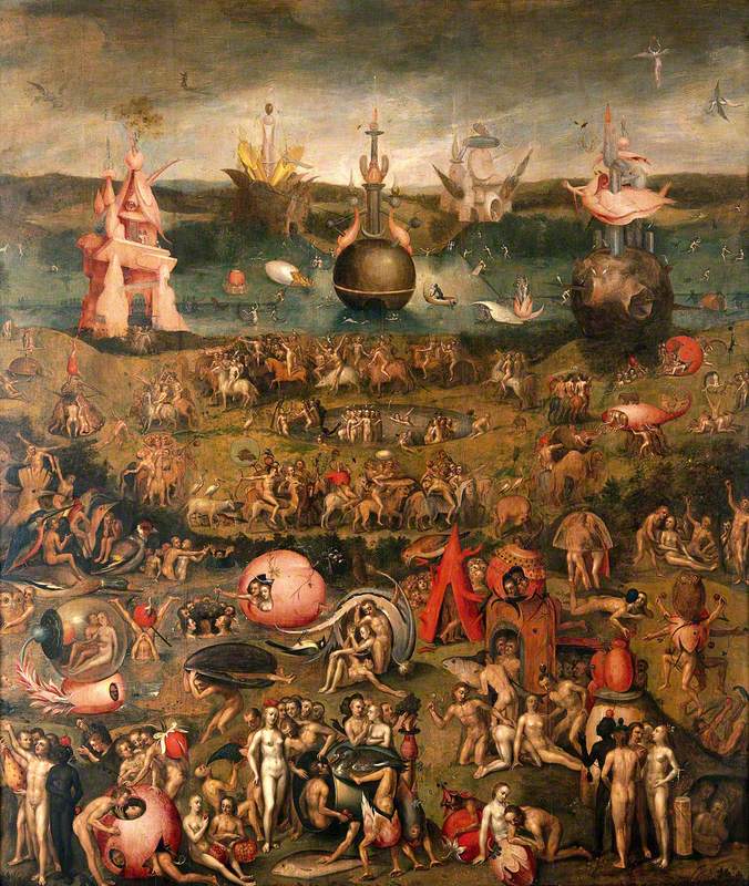 Hieronymus Bosch Heaven And Hell