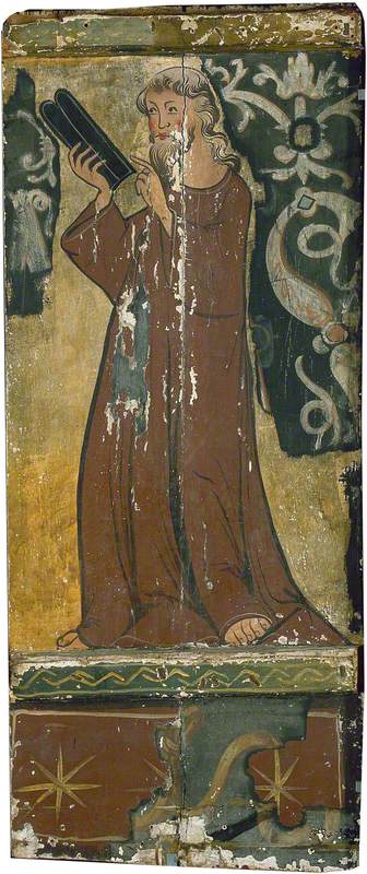 An Evangelist (Saint Mark?) Holding a Book, Whole-Length to the Left