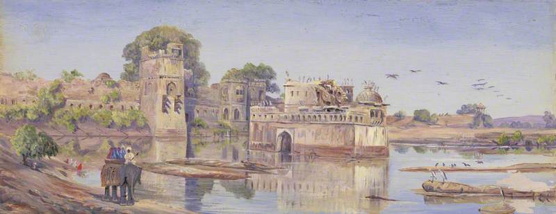 'Water Palace – Chitore. India. Decr. 1878'