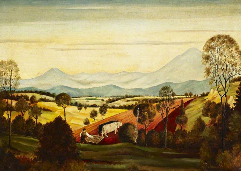 Landscape with Plough