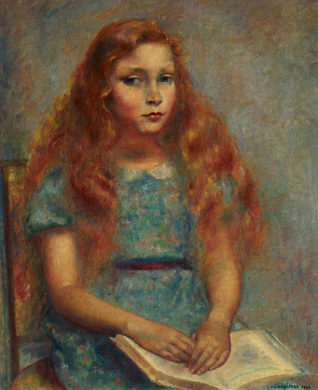 Portrait of a Girl Reading