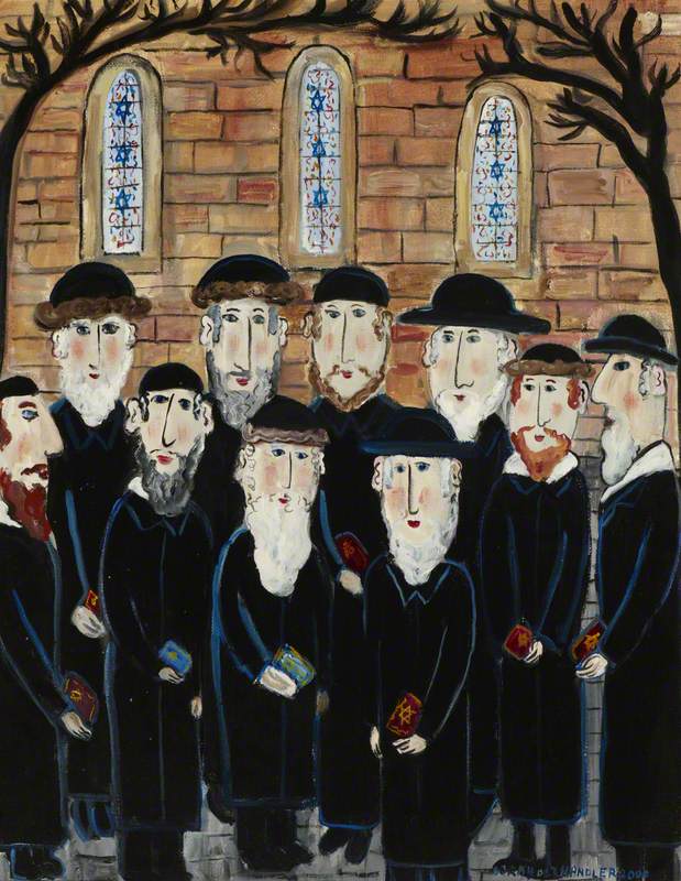 Group of Jews: The Minyan