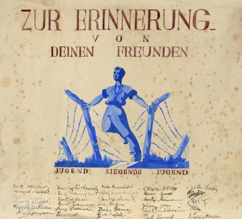 Commemorative Piece with 29 Signatures