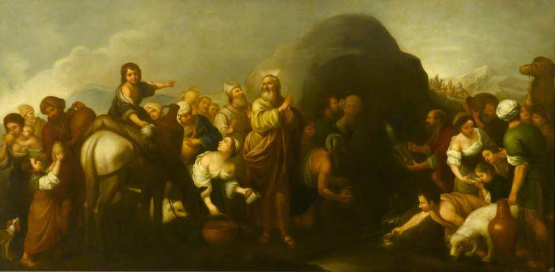 Moses Striking the Rock