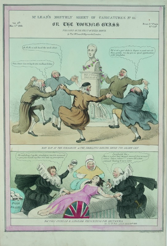 May Day at the Synagogue or the Israelites Dancing Around the Golden Calf