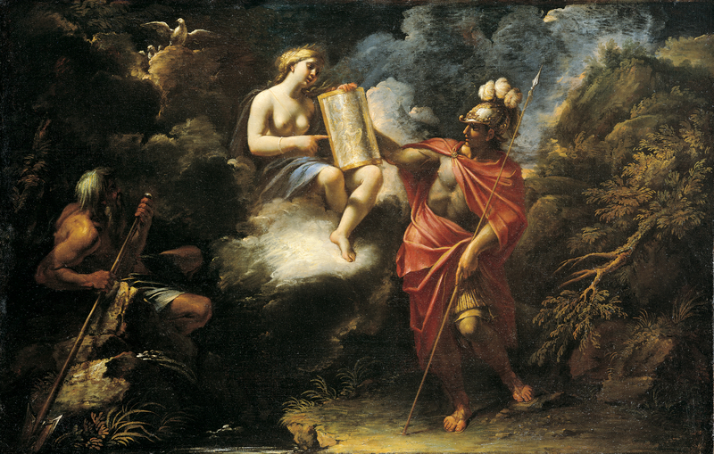 Venus Giving Arms to Aeneas