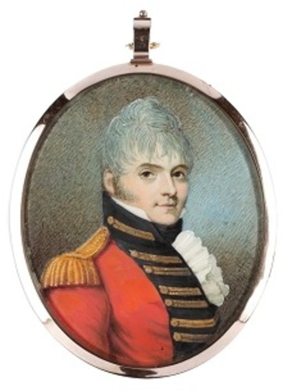 Portrait of an Unknown Military Officer