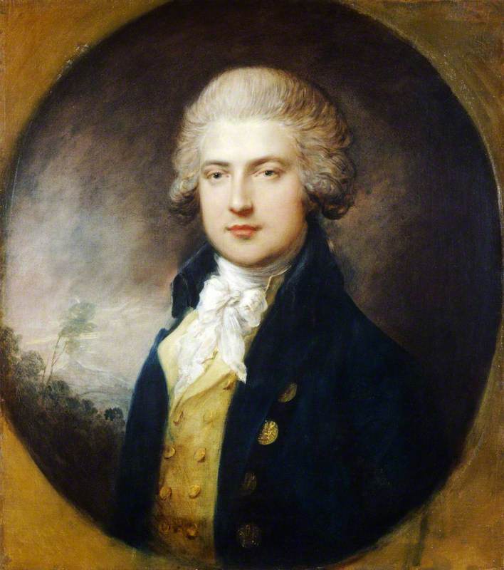 Portrait of an Unknown Associate of the Prince of Wales