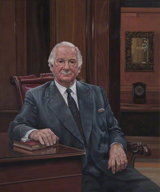 Sir Kenneth G. Newton (1918–2008), Bt, OBE, TD, PSGW, President of the Board of General Purposes (1986–1991)
