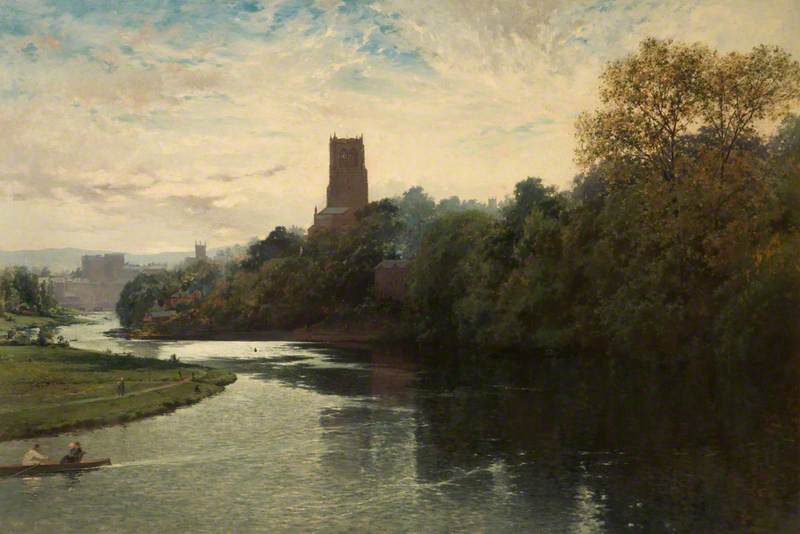Chester with St John's Church