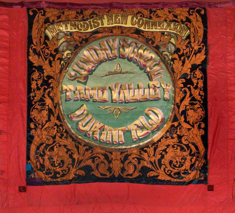 Banner from Dukinfield Methodist New Connexion