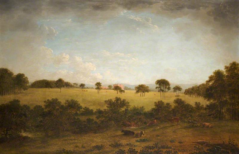 Tabley: The Park with a Distant View of the House