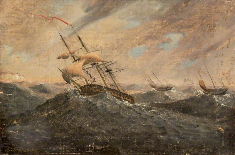 Ships on a Stormy Sea