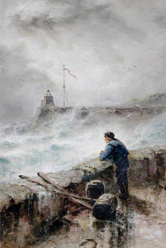 Stormy Winter's Day, St Peter Port Harbour