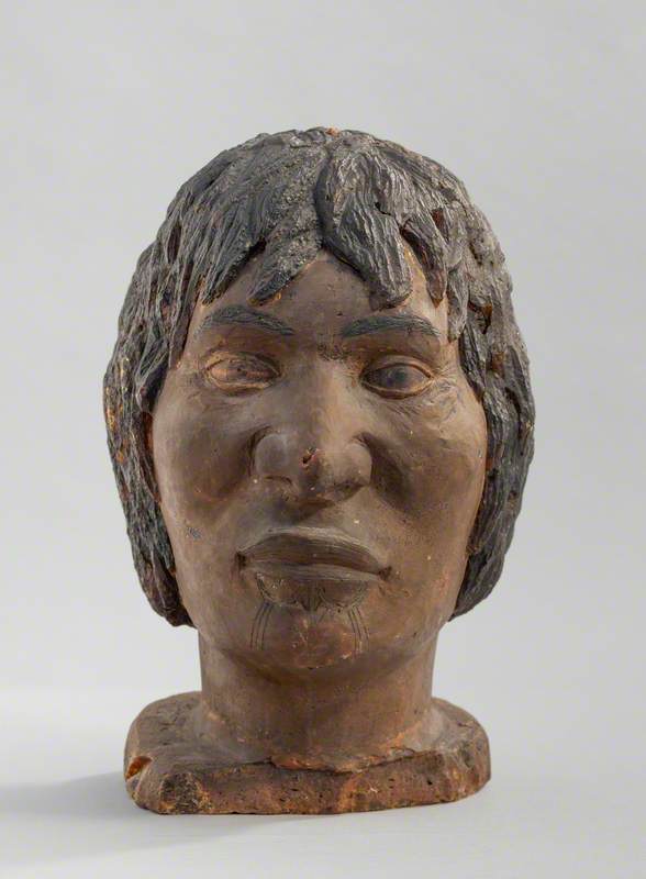 Head of a South American