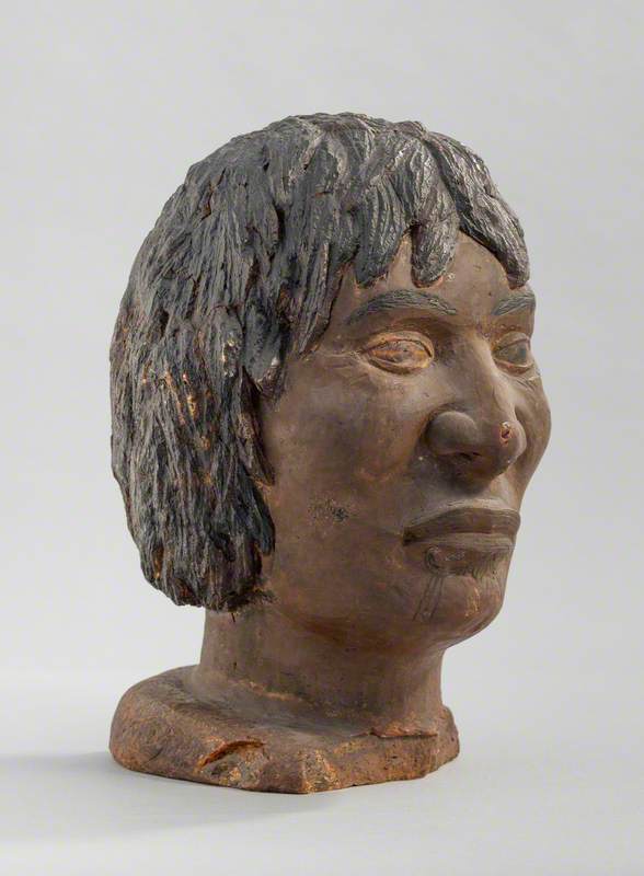 Head of a South American