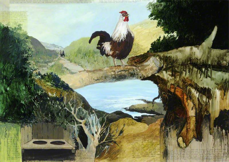 Occupation Diptych: The House and the Cockerel