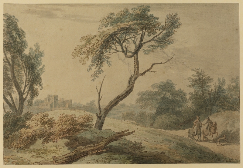 Landscape with Two Riders