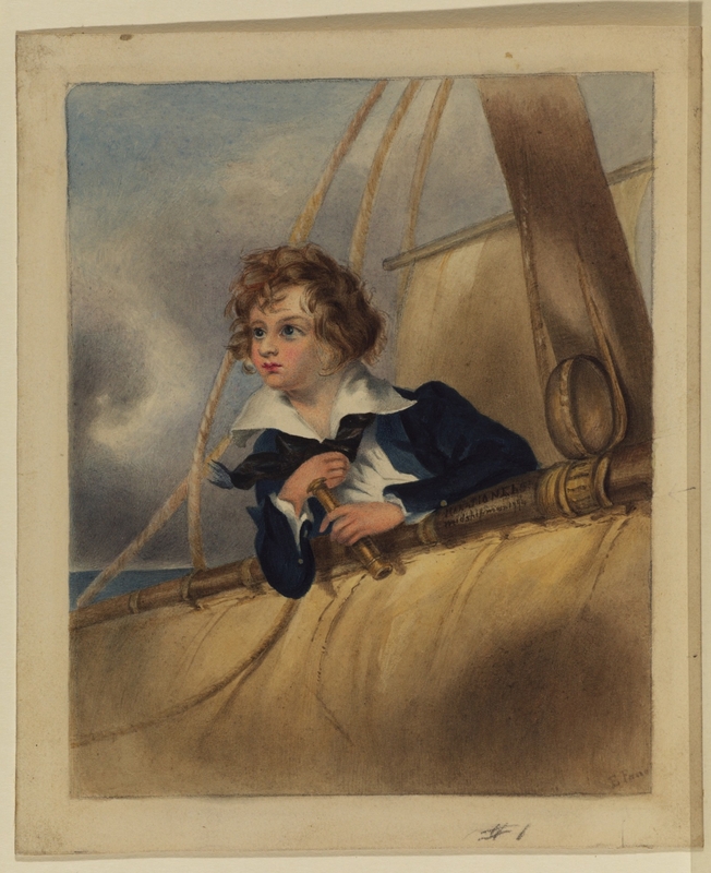 Horatio Nelson as a Midshipman