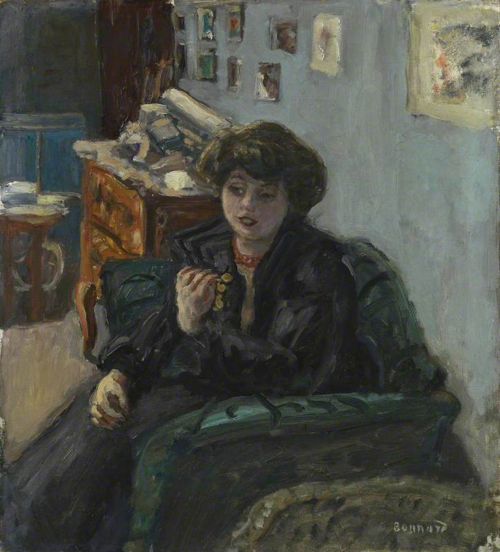 Young Woman in an Interior