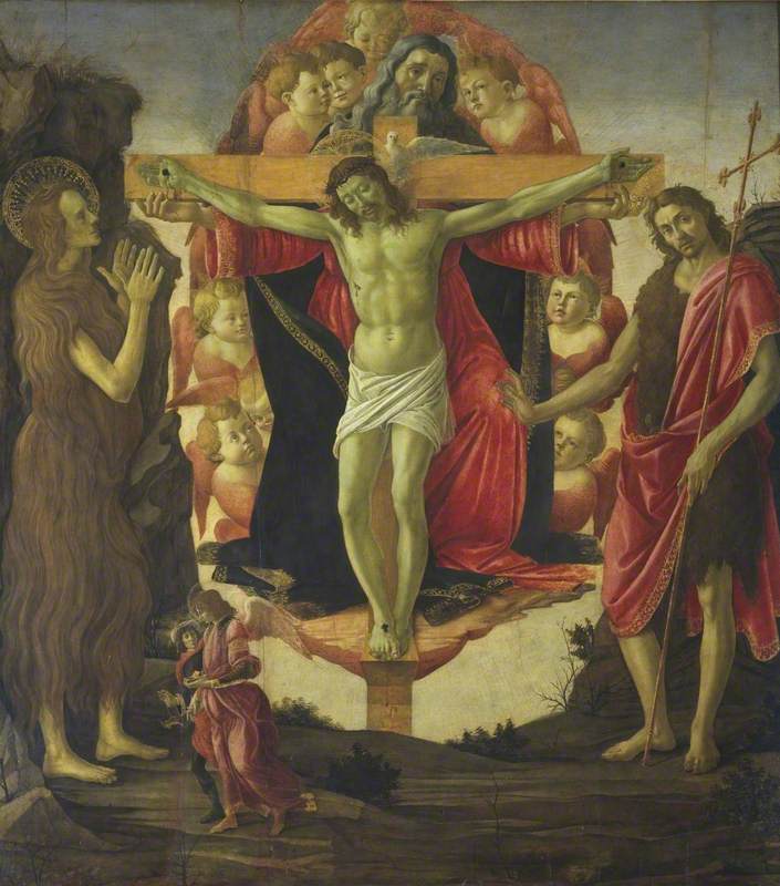 The Trinity with Saint Mary Magdalen and Saint John the Baptist, the Archangel Raphael and Tobias