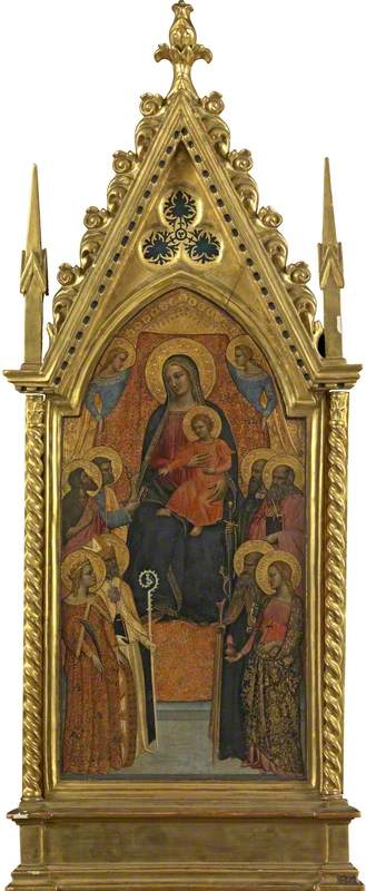 Virgin and Child Enthroned with Eight Saints