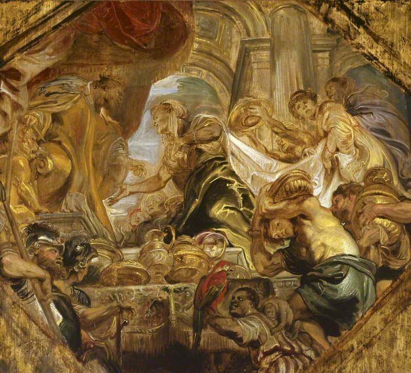 Solomon Receiving the Queen of Sheba