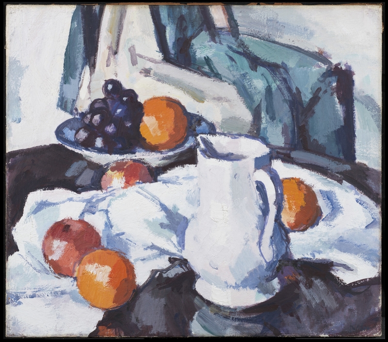 Still Life with Jug and Grapes