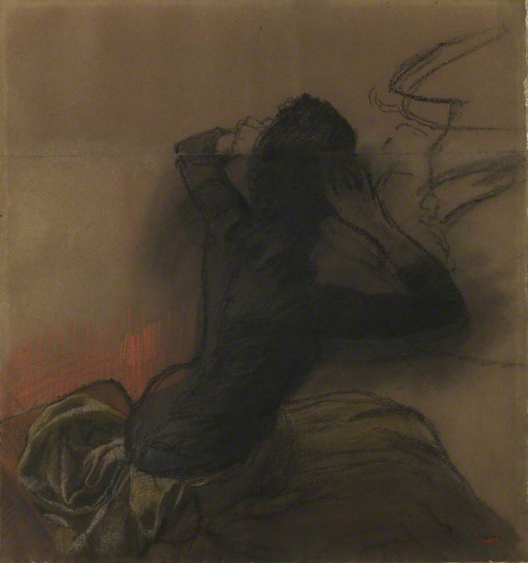 Woman Adjusting Her Hair